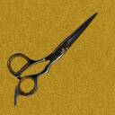 Ureshii Gold 6'00 precyzyjne nożyczki fryzjerskie ślizg