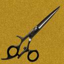 Ureshii Circus 6'00 leworęczne nożyczki fryzjerskie obrotowe nożyce 