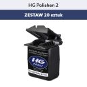 Głowica do usuwania rozdwojonych końcówek, HG Polishen 2, Zestaw 20 sztuk