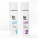 Zestaw do keratynowego prostowania włosów, Nano Intense, 2 x 500 ml, Keratin Revolution